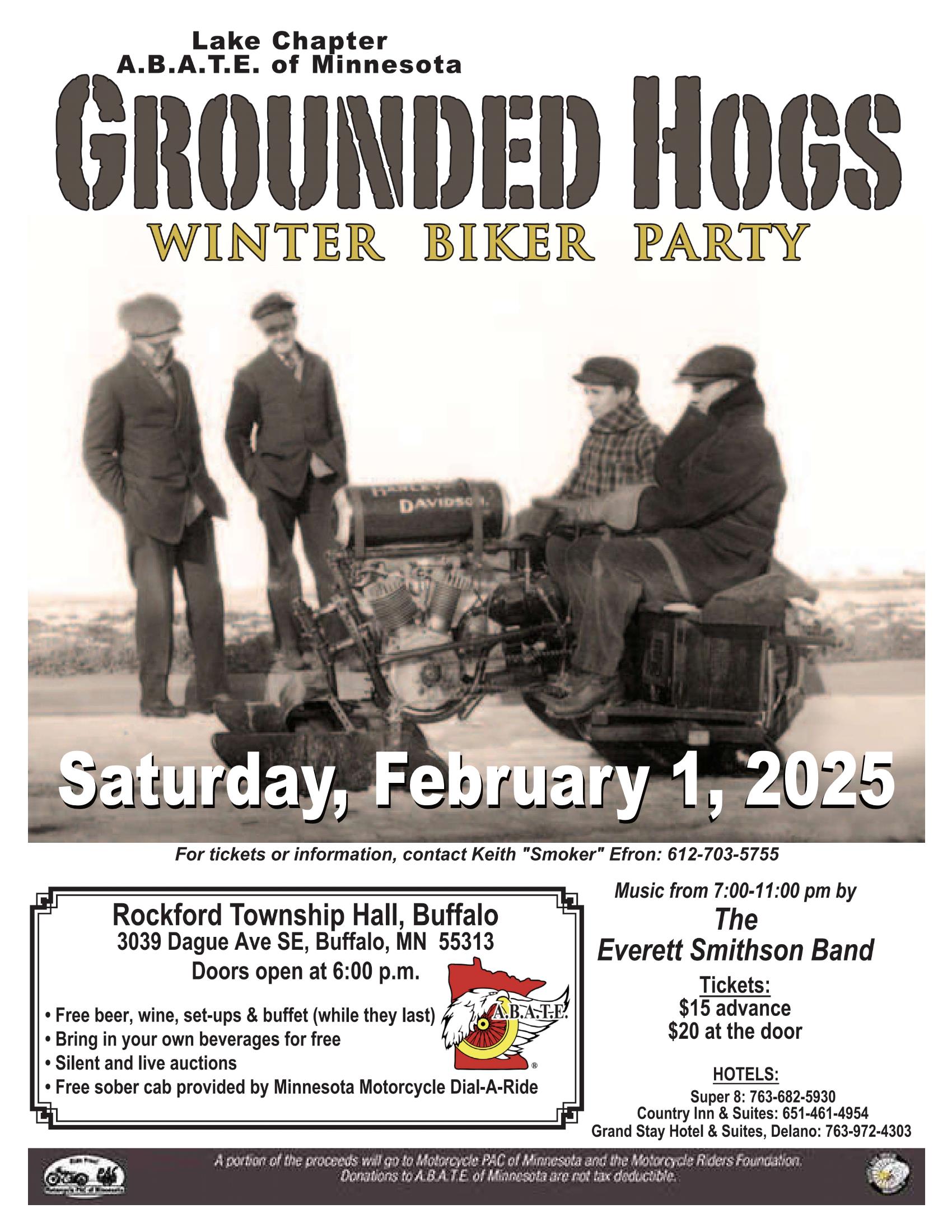 Lake Chapter - Grounded Hogs Party - February