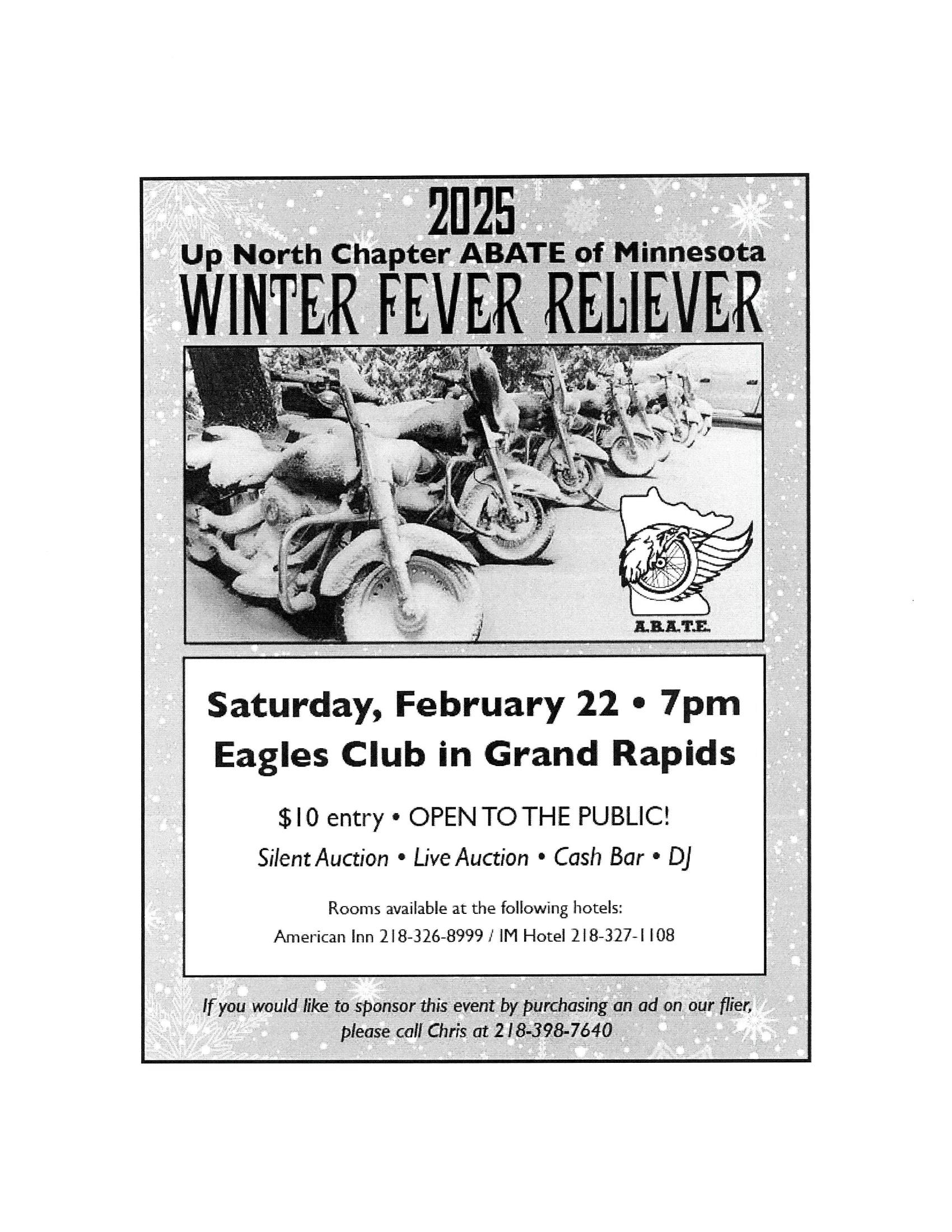 Up North Chapter - Winter Fever Reliever - February