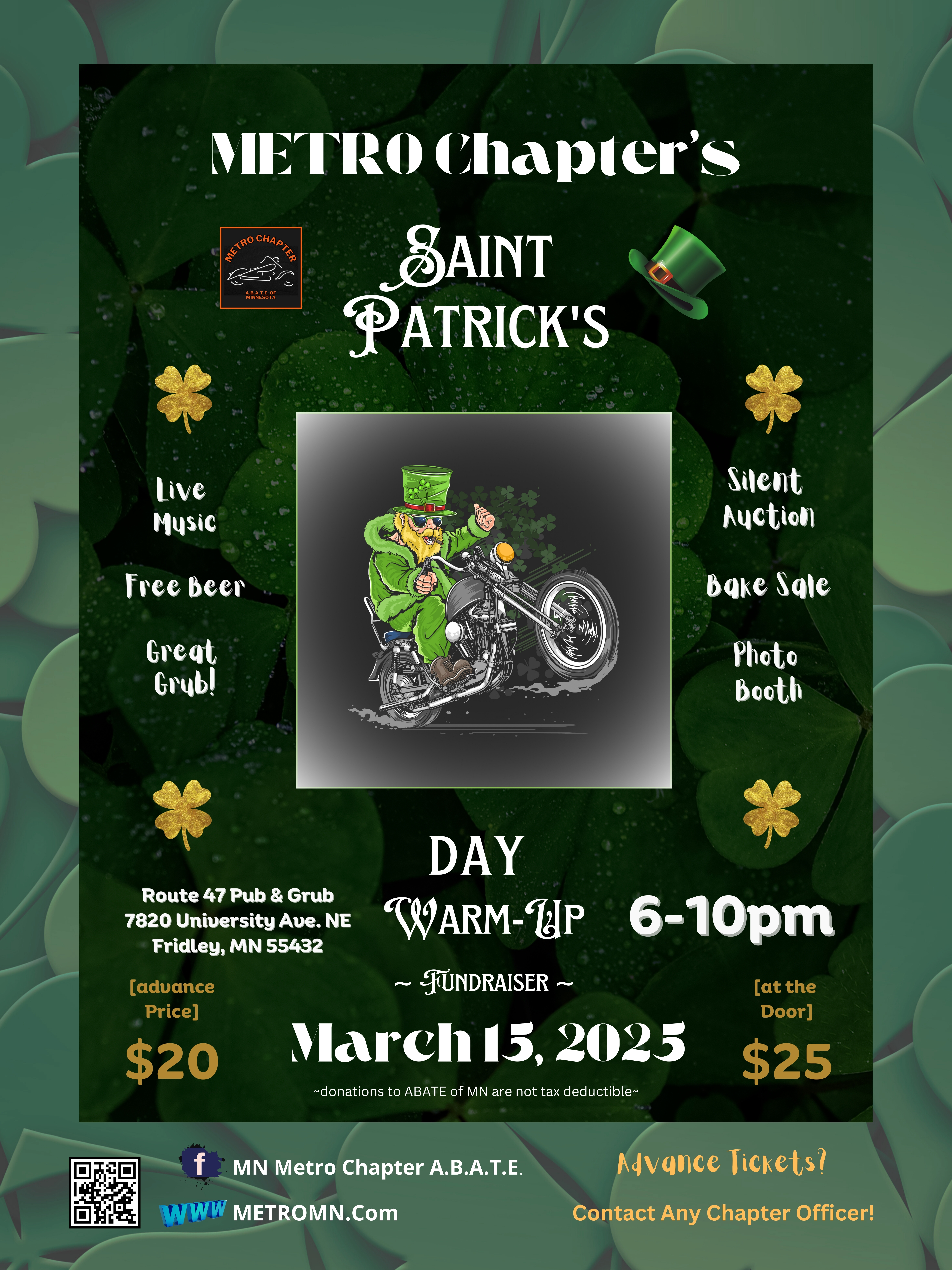 Metro Chapter - St. Patrick's Day Event