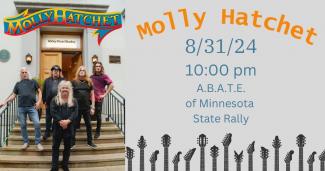 Molly Hatchet - State Rally - August 31st