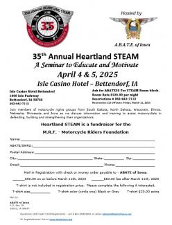 35th Annual Heartland STEAM - April